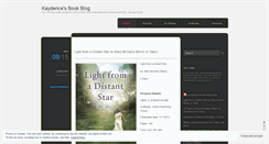 Desktop Screenshot of kaydencebookblog.wordpress.com