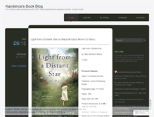 Tablet Screenshot of kaydencebookblog.wordpress.com