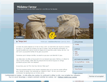 Tablet Screenshot of mediateurfarceur.wordpress.com