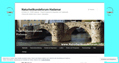 Desktop Screenshot of naturheilkundeforum.wordpress.com