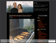 Tablet Screenshot of lizanddan.wordpress.com