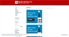 Desktop Screenshot of marblehillparkfc.wordpress.com