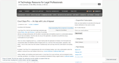 Desktop Screenshot of esquiretech.wordpress.com
