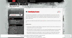 Desktop Screenshot of gariell.wordpress.com
