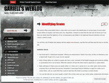 Tablet Screenshot of gariell.wordpress.com