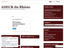 Tablet Screenshot of adecr69.wordpress.com