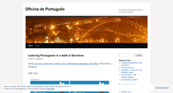 Desktop Screenshot of learningportugueseinportugal.wordpress.com
