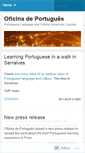 Mobile Screenshot of learningportugueseinportugal.wordpress.com