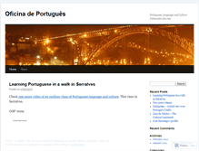 Tablet Screenshot of learningportugueseinportugal.wordpress.com