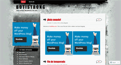 Desktop Screenshot of botistrong.wordpress.com