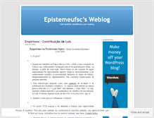 Tablet Screenshot of epistemeufsc.wordpress.com