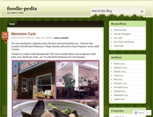 Tablet Screenshot of foodiepedia.wordpress.com