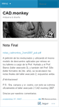 Mobile Screenshot of cadmonkeys.wordpress.com