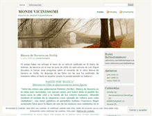Tablet Screenshot of mondivicinissimi.wordpress.com
