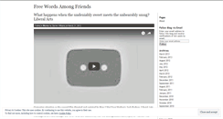 Desktop Screenshot of freewordsamongfriends.wordpress.com