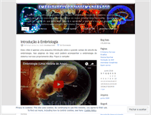 Tablet Screenshot of embriologiasistemanervoso.wordpress.com