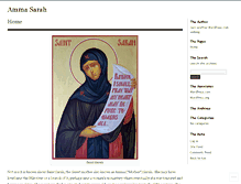 Tablet Screenshot of ammasarah.wordpress.com