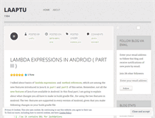 Tablet Screenshot of laaptu.wordpress.com