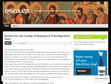 Tablet Screenshot of episcolute.wordpress.com