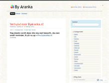 Tablet Screenshot of byaranka.wordpress.com