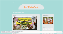 Desktop Screenshot of lifecloud.wordpress.com