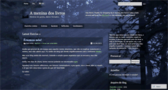 Desktop Screenshot of ameninadoslivros.wordpress.com