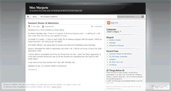 Desktop Screenshot of missmarjorie.wordpress.com