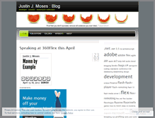 Tablet Screenshot of justinjmoses.wordpress.com