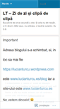 Mobile Screenshot of lucianturcu.wordpress.com