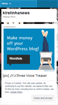 Mobile Screenshot of kireiinhanews.wordpress.com