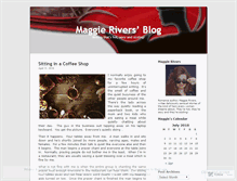 Tablet Screenshot of maggierivers.wordpress.com