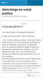 Mobile Screenshot of dialoblogs.wordpress.com
