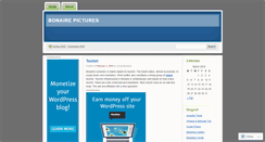 Desktop Screenshot of bonairepictures.wordpress.com