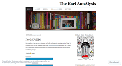 Desktop Screenshot of kariannalysis.wordpress.com