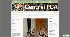 Desktop Screenshot of centralfca.wordpress.com