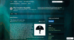 Desktop Screenshot of creativerepublic.wordpress.com