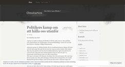 Desktop Screenshot of omstarten.wordpress.com