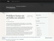 Tablet Screenshot of omstarten.wordpress.com