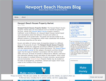 Tablet Screenshot of newportbeachhousesland.wordpress.com