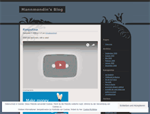 Tablet Screenshot of mannmondin.wordpress.com