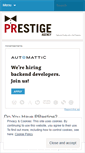 Mobile Screenshot of prestigeagency.wordpress.com