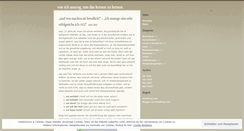 Desktop Screenshot of juwei.wordpress.com