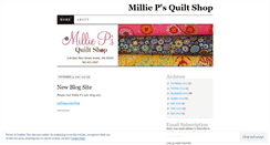 Desktop Screenshot of millieps.wordpress.com