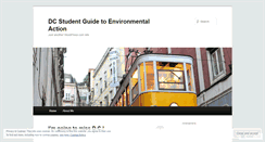 Desktop Screenshot of environmentdc.wordpress.com