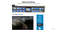 Desktop Screenshot of bettoradvertising.wordpress.com