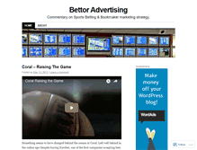 Tablet Screenshot of bettoradvertising.wordpress.com