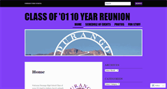 Desktop Screenshot of dhsreunion.wordpress.com