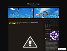 Tablet Screenshot of dalilaprosaepoesia.wordpress.com