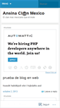 Mobile Screenshot of ansinaclan.wordpress.com
