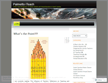 Tablet Screenshot of palmettoiteach.wordpress.com